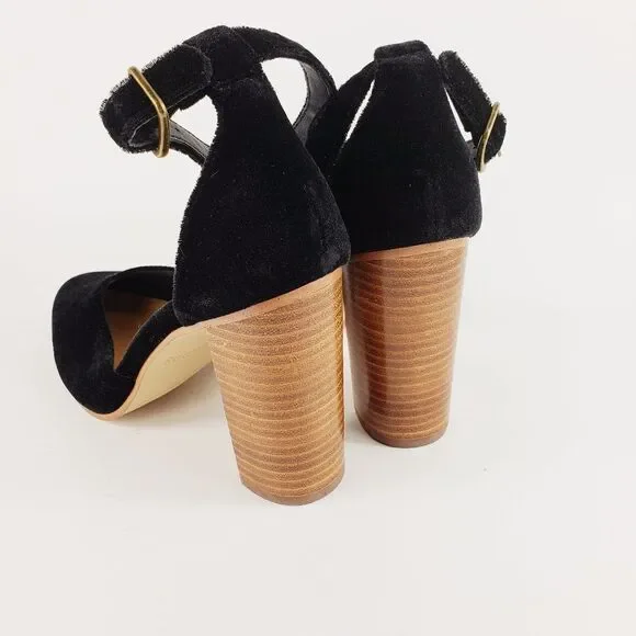 Soludos The Collette Shoe Black Suede Size 9 - Picture 5 of 9